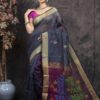 Embroidery Linen Saree